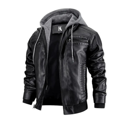 'Kingdom' Leather Jacket King Amsterdam