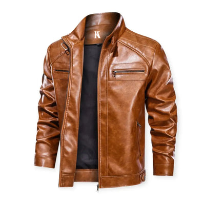 'Maverick' Leather Jacket King Amsterdam