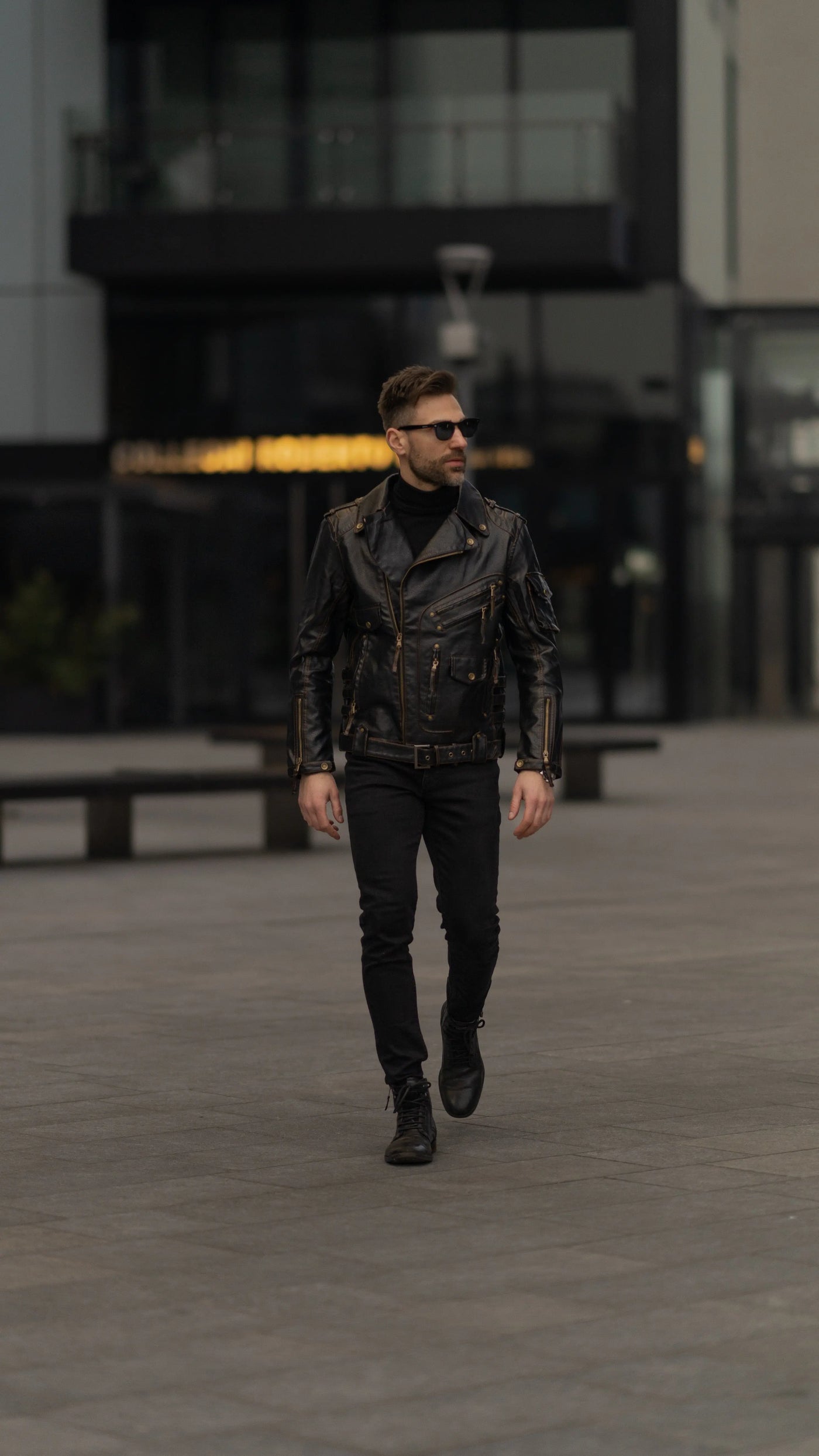 'Rider' Leather Jacket King Amsterdam